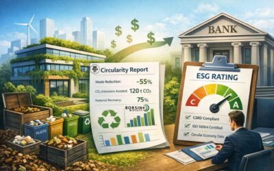 Dal 11 gennaio 2026 i rifiuti aiutano il rating aziendale.