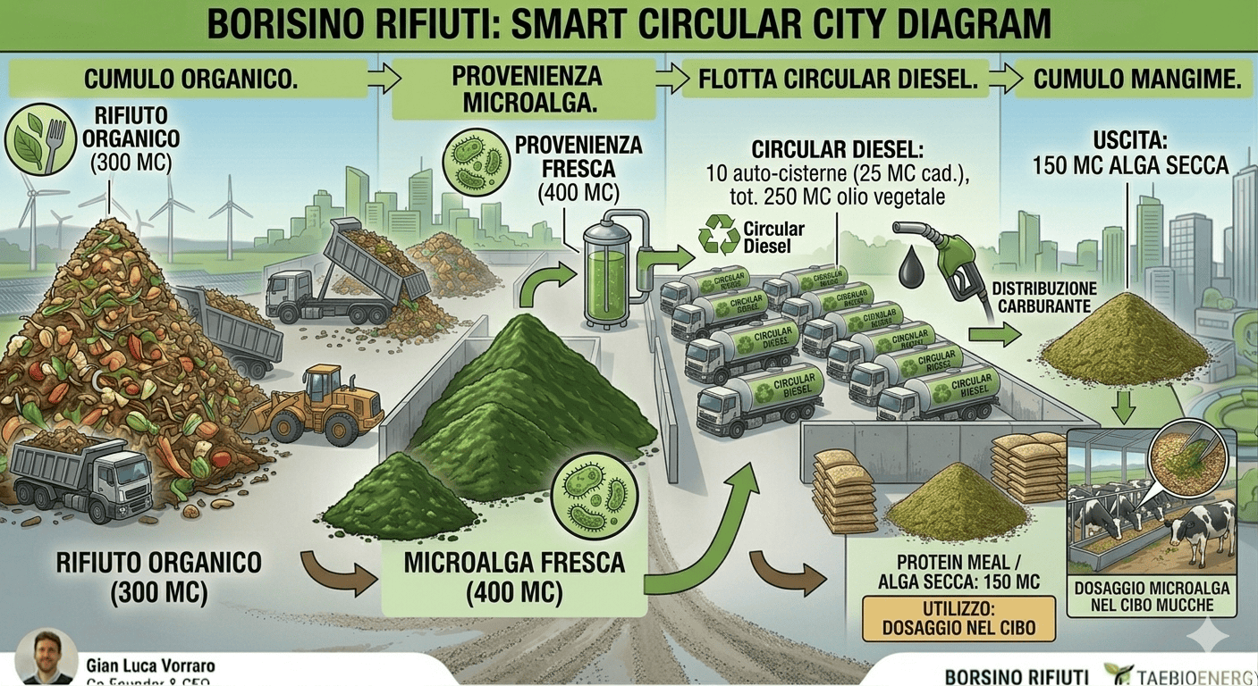Ottimizzazione del ciclo dei rifiuti con sistemi circolari sostenibili.