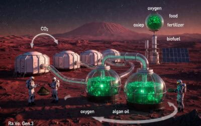 Progetto Marte: La Prima Smart Circular City Planetaria con Tecnologia Ra.Vo.