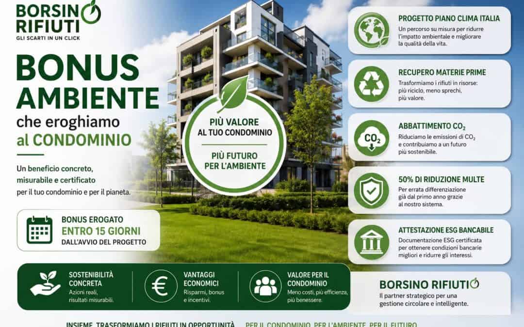 Sei un Condominio? Calcola il tuo Bonus Ambiente