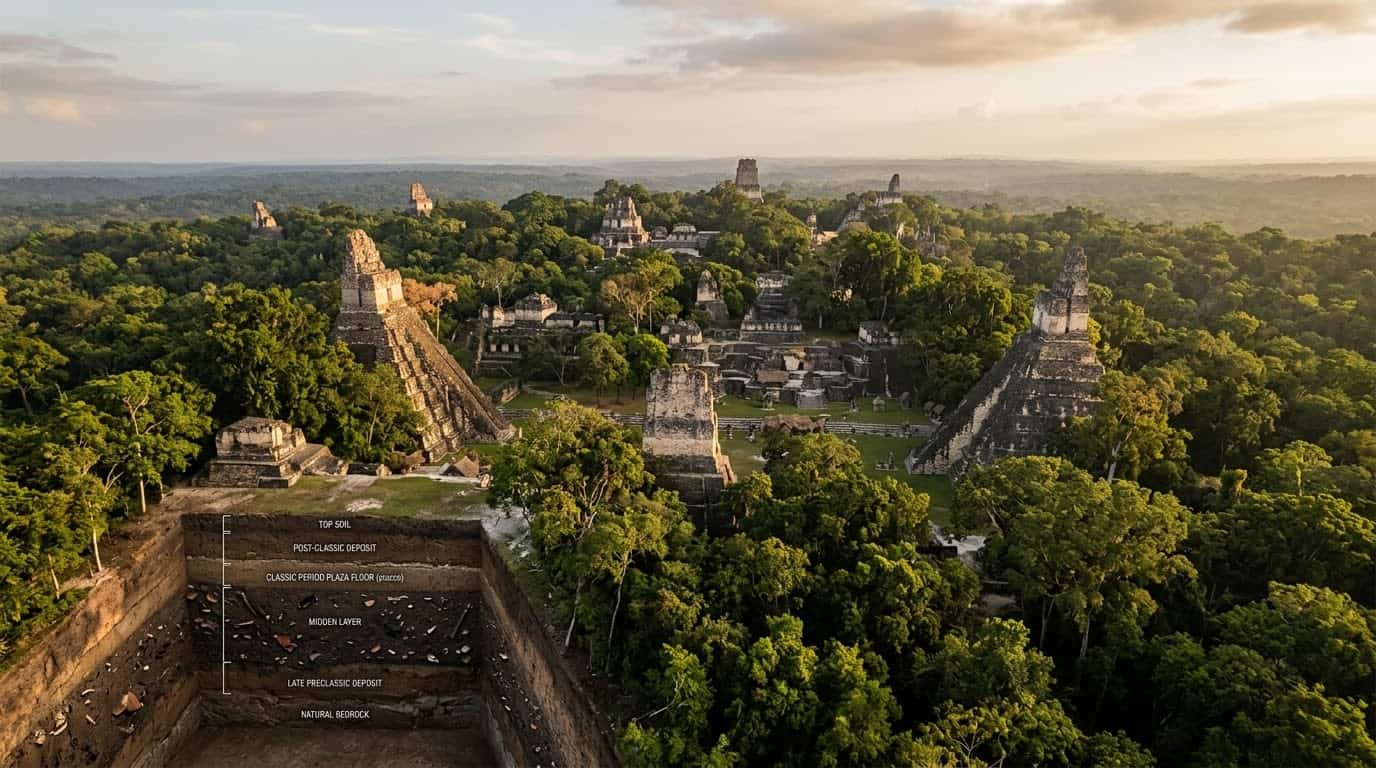 Rovine Maya di Tikal e Ceibal, patrimonio culturale e archeologico, simbolo di economia circolare e,.